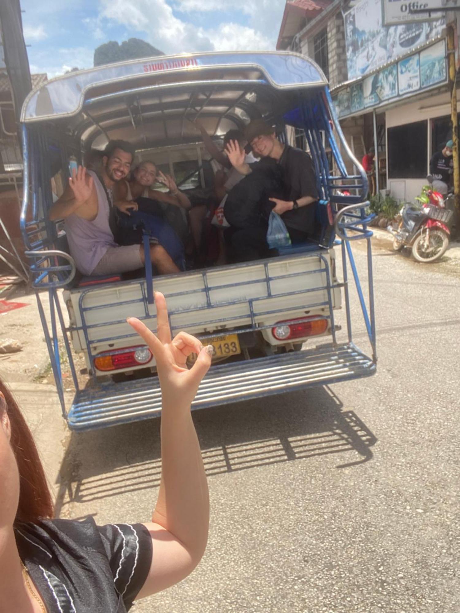 Vang Vieng Victory Hostel Eksteriør billede